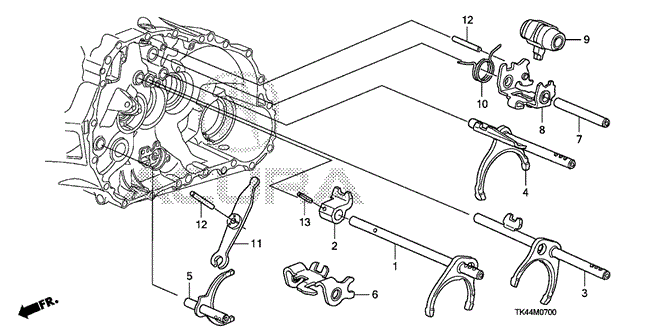 TL MT SHIFT FORK