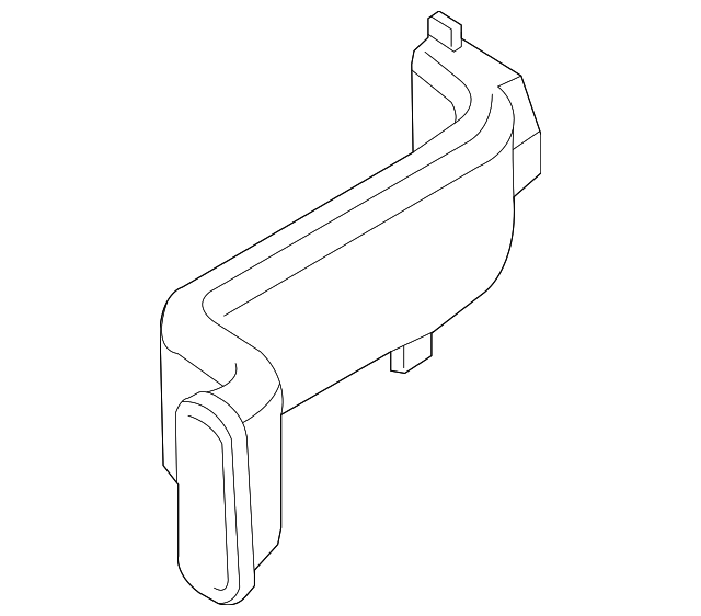 BC3Z-18C420-B Деталь FLOOR DUCT, RIGHT