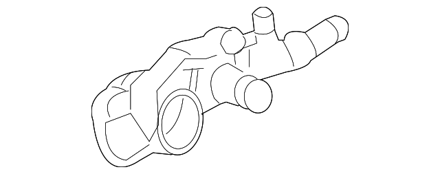 19315-PZA-000 Деталь COVER, WATER OUTLET