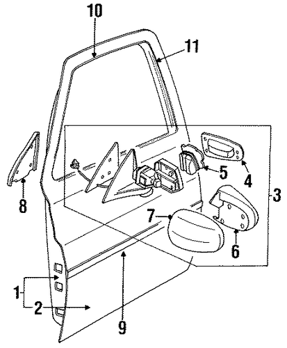 Q45 DOOR & COMPONENTS