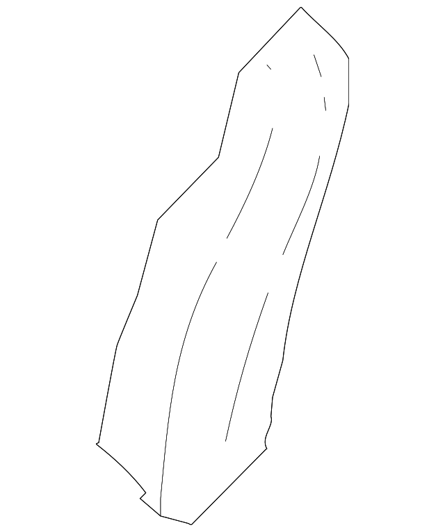 YK511L5AA Деталь SEAT BACK, LEFT
