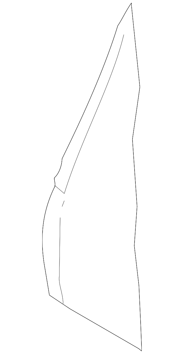 YK501L5AA Деталь SEAT BACK, RIGHT