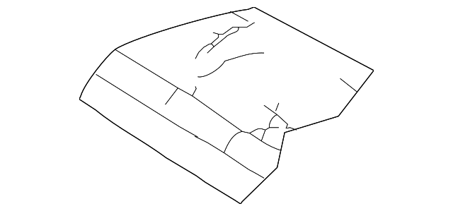 XV551DVAA Деталь SEAT COVER, LEFT
