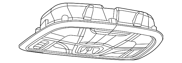 1WG391DAAF Деталь OVERHEAD CONSOLE