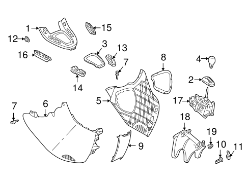 FRONT DOOR Parts for 2006 Saturn Vue #4