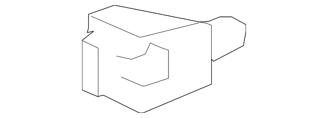 6400A852 BUMPER BRACKET, RIGHT