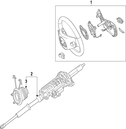 S63 AMG STEERING COLUMN 2
