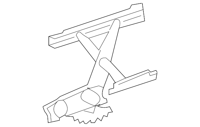 15919130 Деталь WINDOW REGULATOR, LEFT
