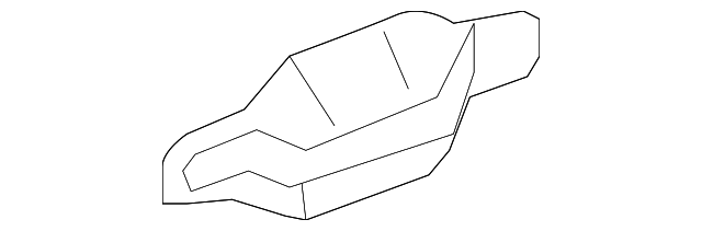 20829879 Деталь HANDLE, OUTSIDE, RIGHT