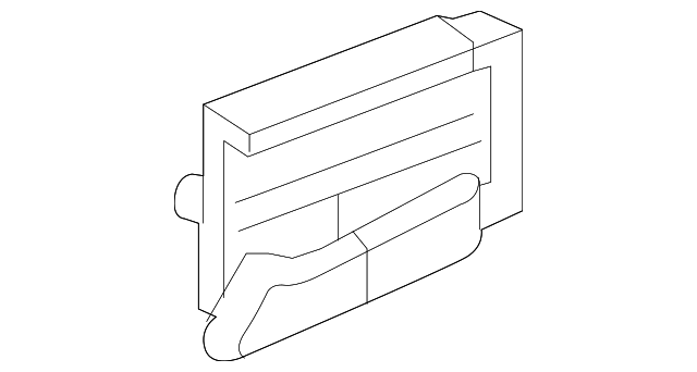 25802015 Деталь HANDLE, INSIDE, RIGHT