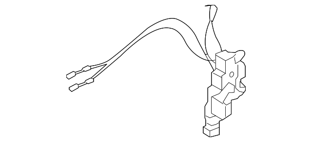 10395381 Деталь LOCK, LEFT