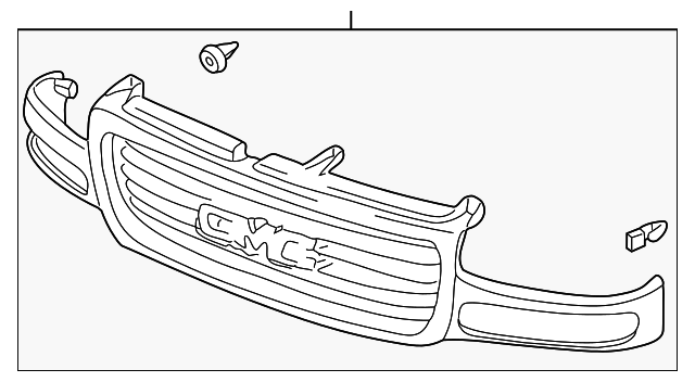 19130786 Деталь GRILLE ASSY