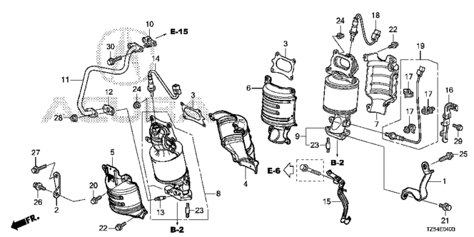 ENGINE/CONVERTER for 2014 Acura MDX #1
