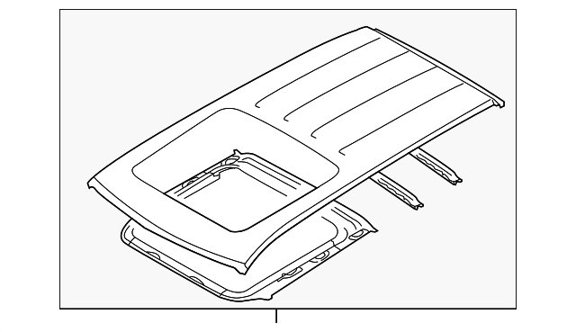 53600SC0109P Деталь ROOF PANEL