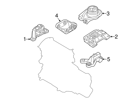 3 ENGINE & TRANS MOUNTING
