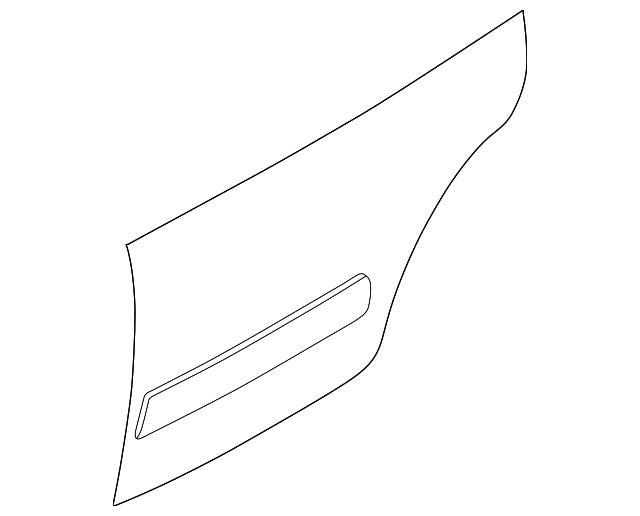 821522Y031 Деталь OUTER PANEL, RIGHT