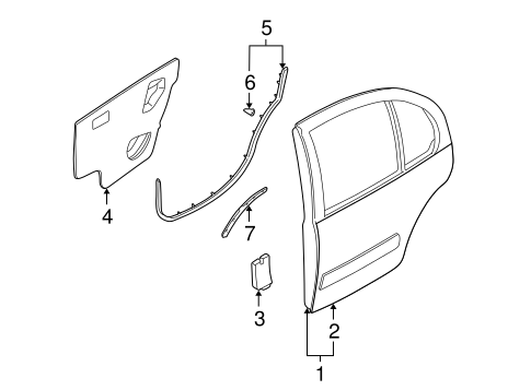 I35 DOOR & COMPONENTS