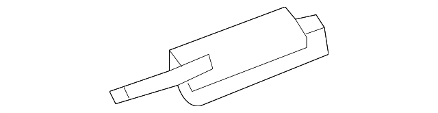 15811996 Деталь MODULE, LEFT