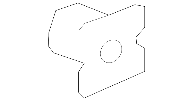 87756-2F010 BODY SIDE MLDG GROMMET, RIGHT