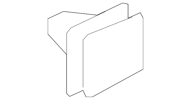 87756-38000 BODY SIDE MLDG CLIP, LEFT