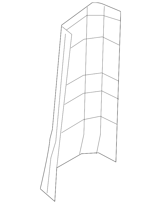 76901-1PB0A Деталь LWR CTR PLR TRIM, LEFT