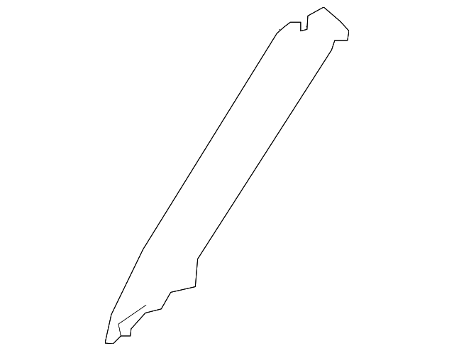 76911-1PA0A Деталь WINDSHIELD PILLAR TRIM, RIGHT