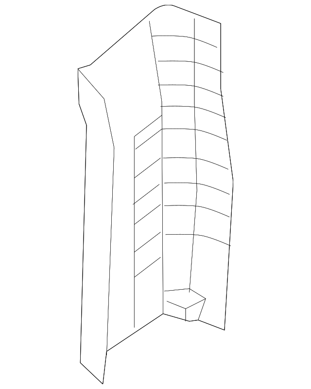 76913-1PA0A Деталь UPR CTR PLR TRIM, RIGHT