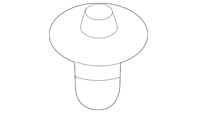 01281-00613 Деталь FLOOR MAT GROMMET