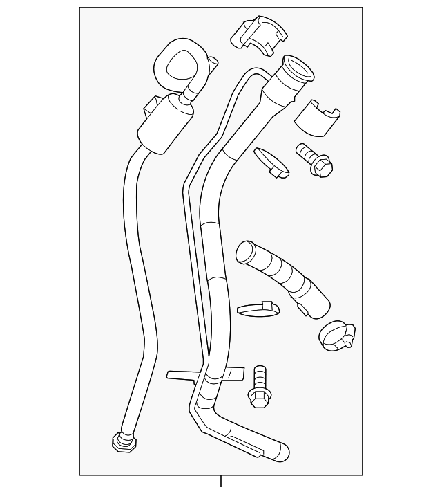 22886736 Деталь FILLER PIPE
