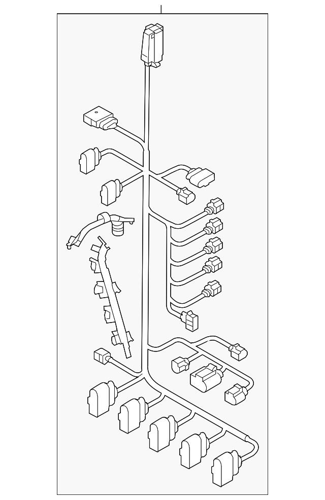 07K-972-619-AL Деталь ENGINE HARNESS