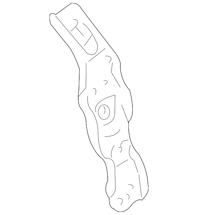 12549875 Деталь LATCH, RIGHT