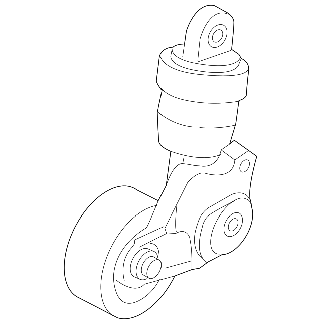 PE03-15-980B Деталь BELT TENSIONER