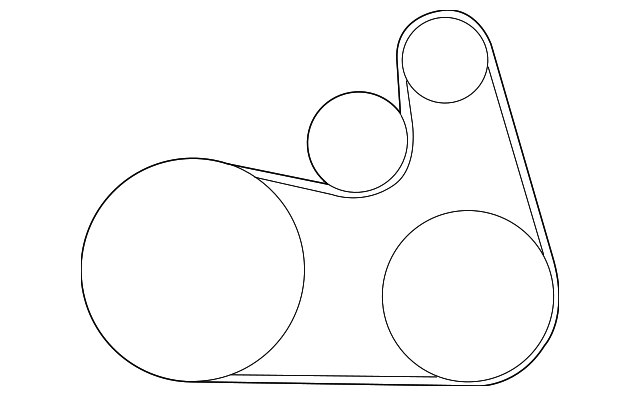 PE08-15-909B Деталь SERPENTINE BELT