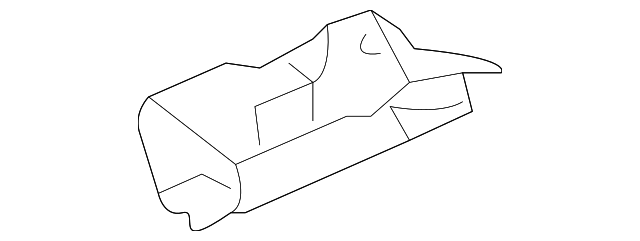 4389907AC Деталь REINF BRACKET, LEFT