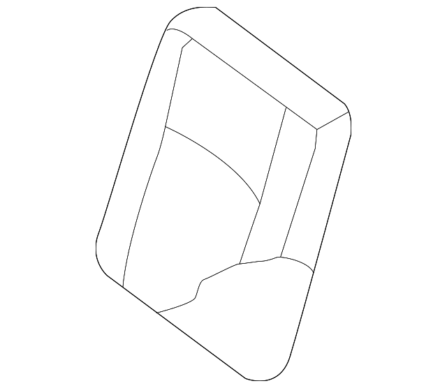 88620-1PD0A Деталь SEAT BACK COVER, RIGHT