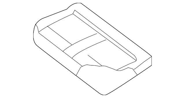 88370-1PC0A Деталь CUSHION COVER, LEFT