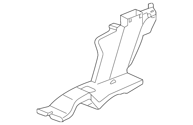 83331-TP7-A00ZA Деталь DUCT ASSY., R. RR. HEATER *TBLACK* (BLAC