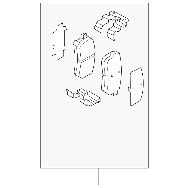 58302-1MA40 BRAKE PADS