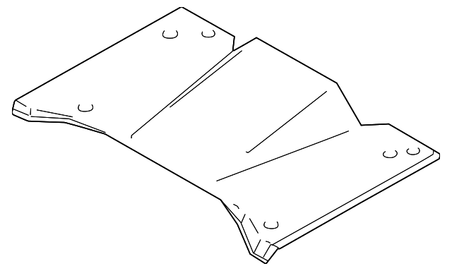 1317077E02 Деталь ENGINE COVER