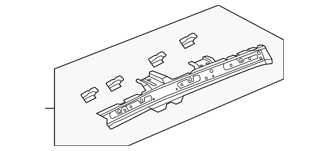 22967994 Деталь INNER RAIL, RIGHT