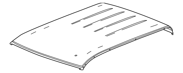 22914834 Деталь ROOF PANEL