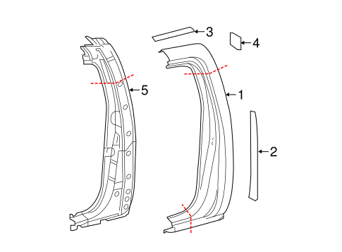 Tacoma SIDE PANEL & COMPONENTS