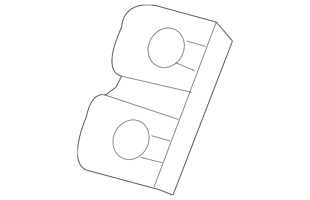 1K0-809-237 Деталь STRIKER REINF NUT PLATE, LEFT