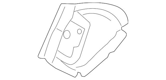 3C8-809-613 Деталь STRIKER REINF, LEFT