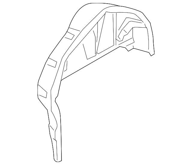 3C0-809-851-A Деталь INNER WHEELHOUSE, LEFT
