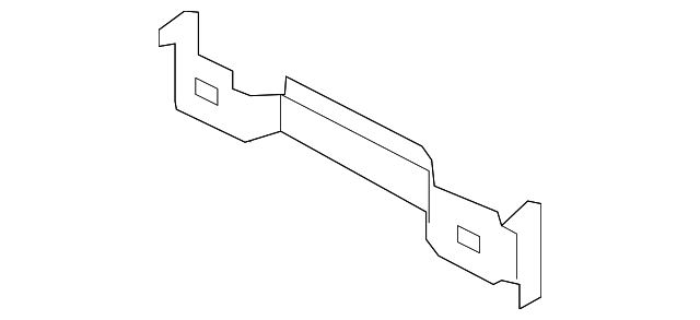 58204-D1010 Деталь LOWER COVER BRACKET, RIGHT