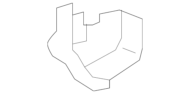 71876-D1020 Деталь RECLINE COVER, RIGHT