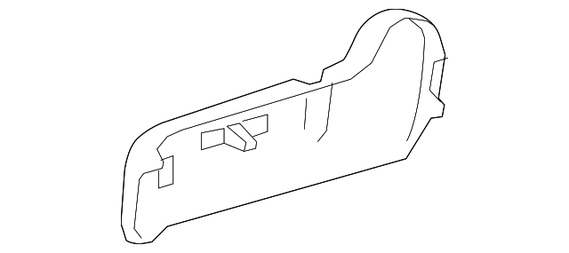 72995-45010-B0 Деталь SIDE TRIM PANEL, RIGHT