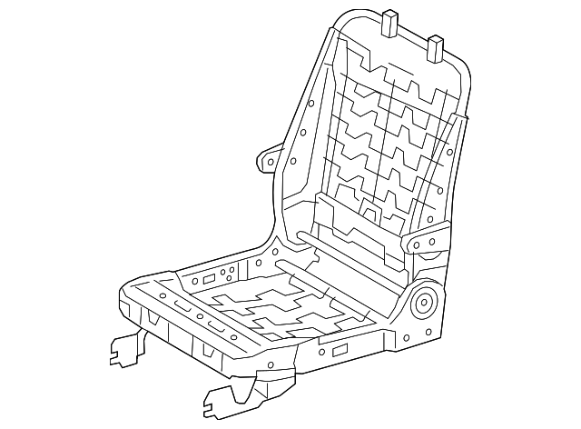 71120-45010 Деталь SEAT FRAME, RIGHT
