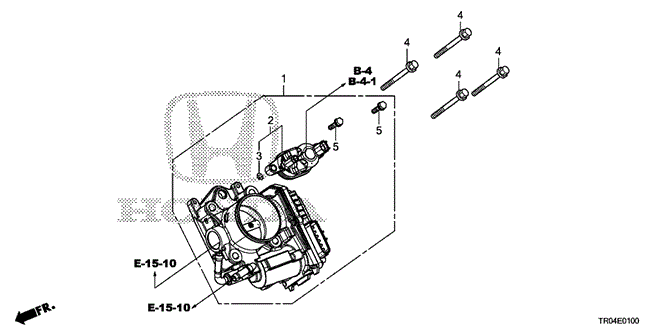 CIVIC SEDAN THROTTLE BODY (1.8L)